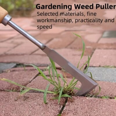 Stainless Steel Grass Plow Digging Shovel Weeding Tool Excavation Shovel Loosening Soil and Planting Gardening Tools