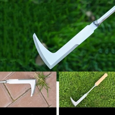 Stainless Steel Grass Plow Digging Shovel Weeding Tool Excavation Shovel Loosening Soil and Planting Gardening Tools - Image 3