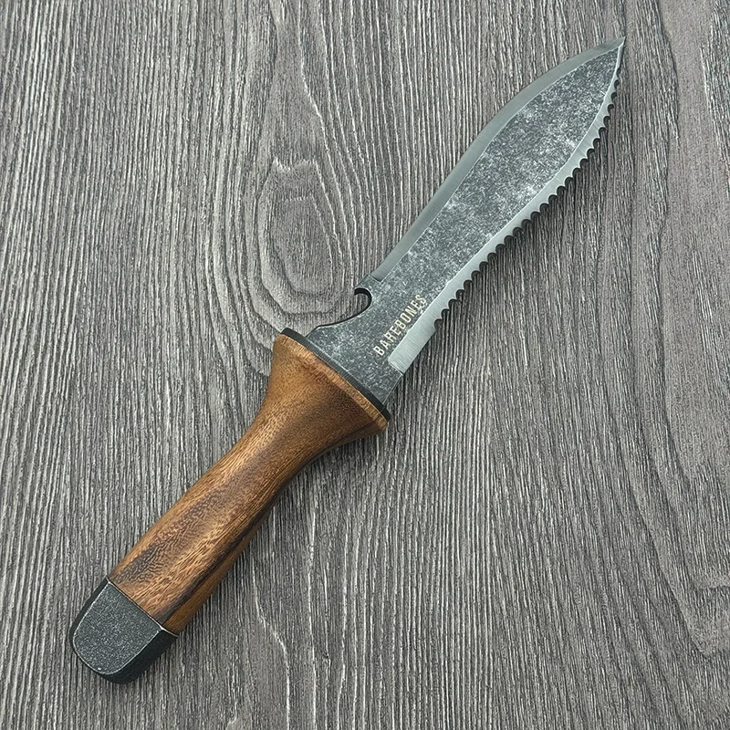 Garden shovel, garden tools, digging shovel, Nordic style digging, loosening soil, sea shovel, walnut handle