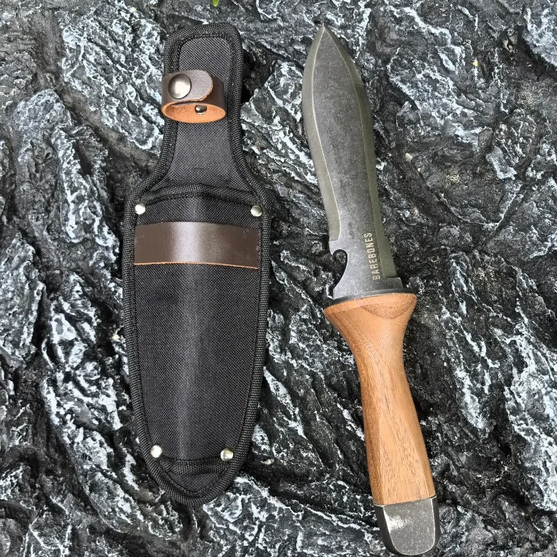 Garden shovel, garden tools, digging shovel, Nordic style digging, loosening soil, sea shovel, walnut handle