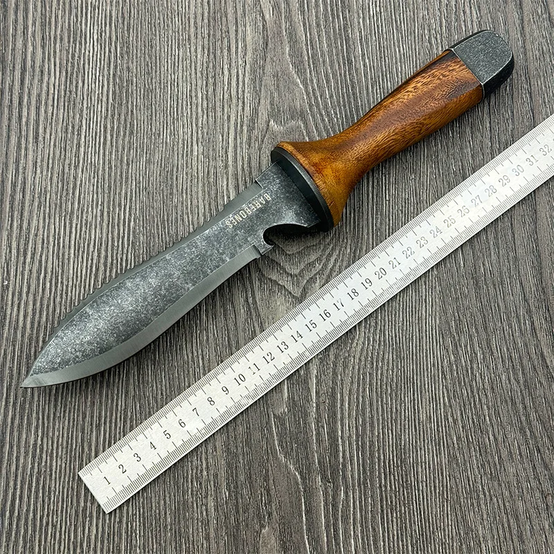 Garden shovel, garden tools, digging shovel, Nordic style digging, loosening soil, sea shovel, walnut handle