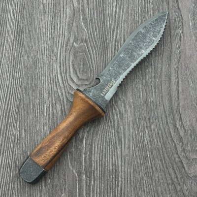 Garden shovel, garden tools, digging shovel, Nordic style digging, loosening soil, sea shovel, walnut handle - Image 2