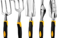 Aluminum Alloy Tool Set Garden Shovel Wide Shovel Hand Tilling Rake Plant Tool Digging Weeding