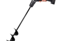 Garden Auger Spiral Drill Bit Gardening Flower Planter Earth Drill Planting Hole Digger Tool Loose Soil Drill Bit Accessories