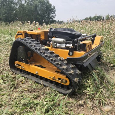 All Terrain Usable Rechargeable Lawn Mower Zero Turn Slope 45° Smart Remote Control Robot Garden Machine - Image 5