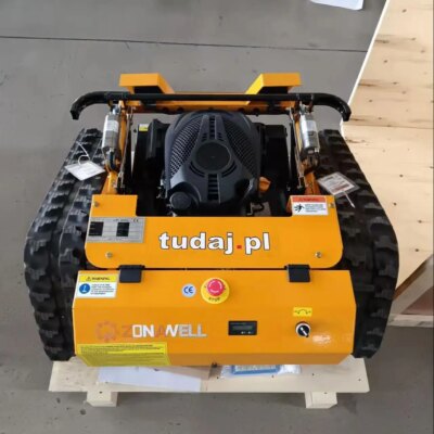All Terrain Usable Rechargeable Lawn Mower Zero Turn Slope 45° Smart Remote Control Robot Garden Machine - Image 2