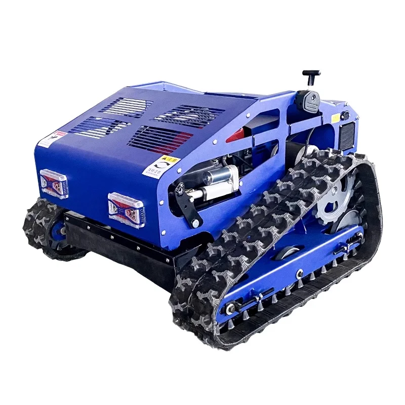 Large powerful 20hp 100cm width 50 Degrees Slope Garden Remote Control Robot Lawn mower