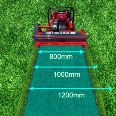 15HP Diesel Engine Lawn Mower Remote Control Straw Crusher Robot For Gargen Wasteland Door to Door Shipping - Image 5