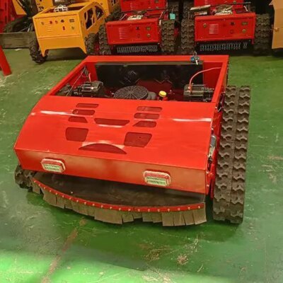 Gasoline Lawn Mower 800/1000mm Grass Cutting Robot Gasoline Mower with Remote Control for Lawns Wasteland - Image 2