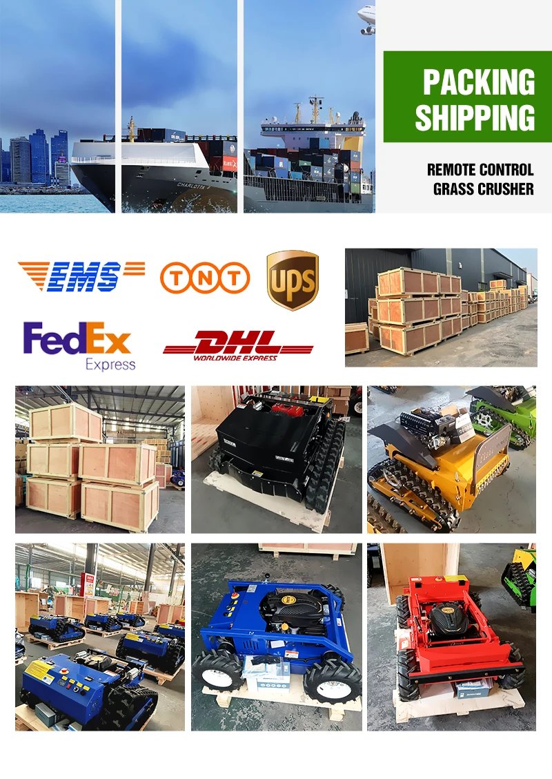 Customized professional and highly efficient all-terrain self-propelled lawn mower, lawn maintenance and mowing robot