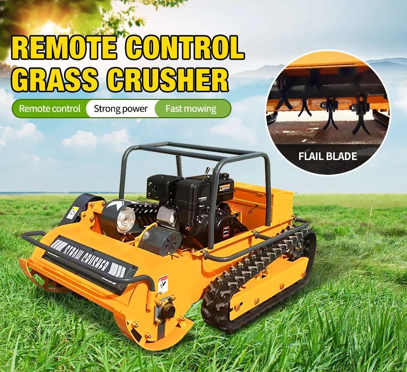 Customized professional and highly efficient all-terrain self-propelled lawn mower, lawn maintenance and mowing robot