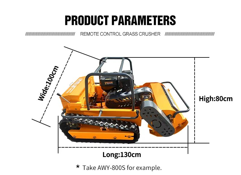 Customized professional and highly efficient all-terrain self-propelled lawn mower, lawn maintenance and mowing robot