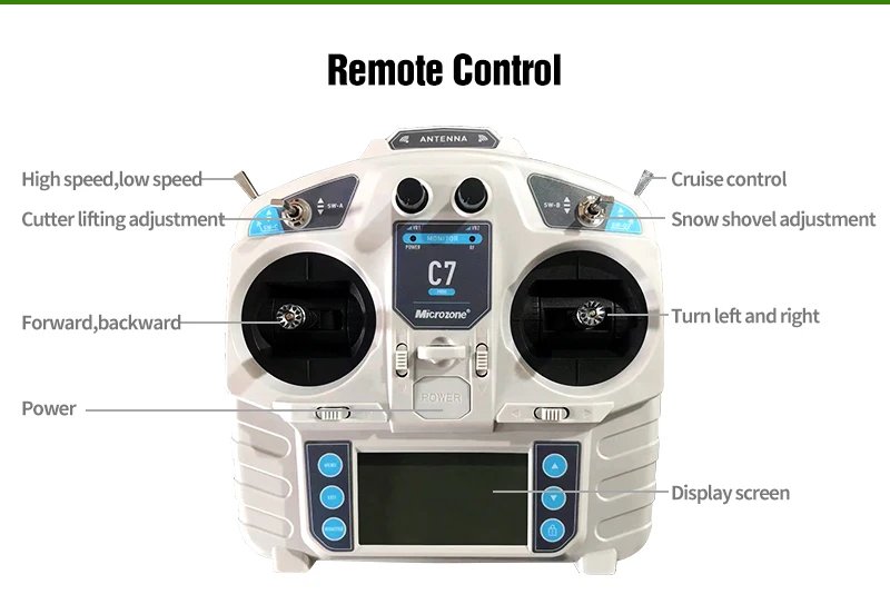 Customized professional and highly efficient all-terrain self-propelled lawn mower, lawn maintenance and mowing robot