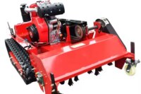 800mm Flail Mower and Zero Turn Lawn Mower Made Remote Control Intelligent Robot Lawn Mower