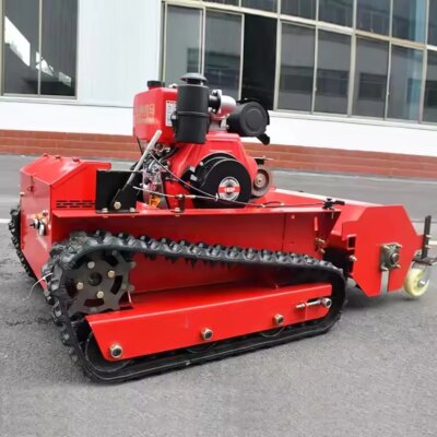 800mm Flail Mower and Zero Turn Lawn Mower Made Remote Control Intelligent Robot Lawn Mower - Image 4