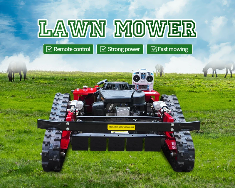 Remote Controlled Robot Lawn Mowers Machine Remote Control Lawn Mowers Cutting 550Mm Garden Lawn Mower Grass Crusher Flail Mower Remote Controlled Robot Lawn Mowers Machine Remote Control Lawn Mowers Cutting 550Mm Garden Lawn Mower Grass Crusher Flail Mower