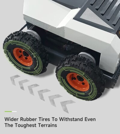 Garden Robot Lawn Mower Electric Remote Control Grass Cutting Mowing Cordless Lawn Mower Machine For Home Park Agricultural - Image 5