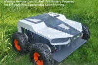 Garden Robot Lawn Mower Electric Remote Control Grass Cutting Mowing Cordless Lawn Mower Machine For Home Park Agricultural