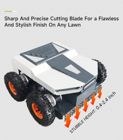 Garden Robot Lawn Mower Electric Remote Control Grass Cutting Mowing Cordless Lawn Mower Machine For Home Park Agricultural - Image 4