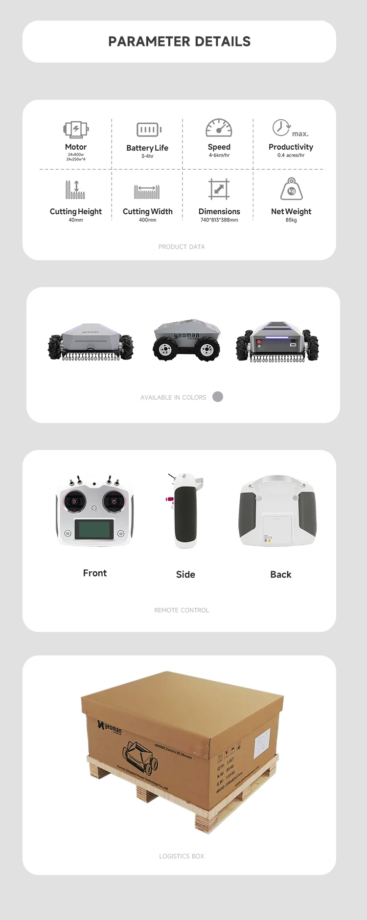 Smart Robotic Lawn Mower Grass Cutting 400Mm Garden Wireless Mowing Robot Lawn Mowers Cordless Lawn Mower Machine For Home Smart Robotic Lawn Mower Grass Cutting 400Mm Garden Wireless Mowing Robot Lawn Mowers Cordless Lawn Mower Machine For Home