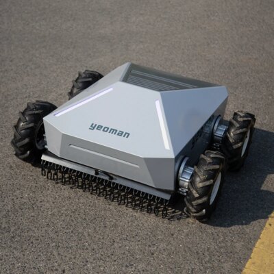 Smart Robotic Lawn Mower Grass Cutting 400Mm Garden Wireless  Mowing Robot Lawn Mowers Cordless Lawn Mower Machine For Home - Image 3