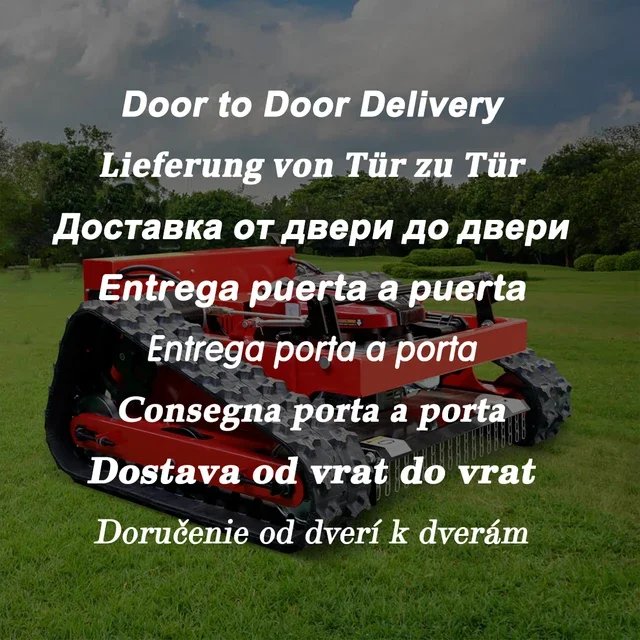 Garden Robot Lawn Mower Remote Control Wireless Grass Cutting 400mm Mowing Robot Smart Lawn Mowers Robot For Home