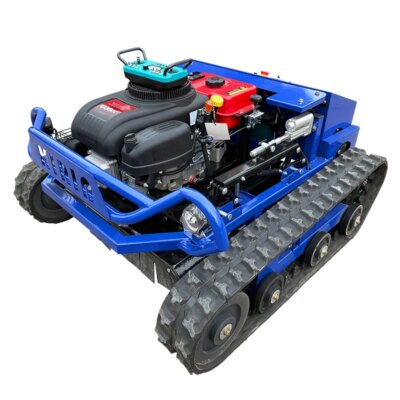 Customized automated intelligent crawler-type lawn mower; Intelligent remote-controlled all-terrain lawn trimming robot - Image 6