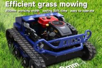 A new era of smart lawn care Precision cutting Wireless control Environmentally friendly power remote control lawn mower robot