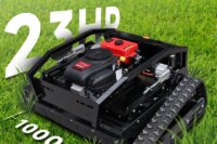 1000mm Cutting Width All-Terrain Robotic Lawn Mower | Aggressive Tread Tires + Auto Slope Climbing | CE/EPA Certified Flail