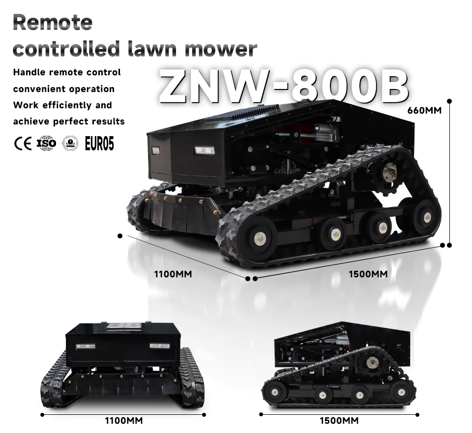 New product launch, high quality, factory direct sales price, multi-purpose intelligent remote control lawn mower robot