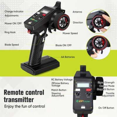 Smart Electric Robot Lawn Mower For Garden And Garden Remote Control Lawn Mower Robotic Moving Lawn - Image 5