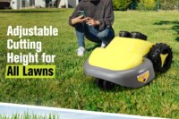 Smart Electric Robot Lawn Mower For Garden And Garden Remote Control Lawn Mower Robotic Moving Lawn