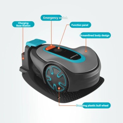 Automatic Robot Lawn Mower with GPS for 500m² Garden App-Controlled Custom Route Smart Robot Lawn Mower Robotic Lawn - Image 2
