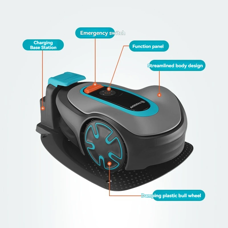 Automatic Robot Lawn Mower with GPS for 500m² Garden App-Controlled Custom Route Smart Robot Lawn Mower Robotic Lawn Automatic Robot Lawn Mower with GPS for 500m² Garden App-Controlled Custom Route Smart Robot Lawn Mower Robotic Lawn