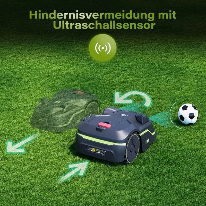 Automatic Robot Lawn Mower for 1000m² with Precise GPS Location & Boundary Wire App-Controlled Robotic Lawn Garden Mower Automatic Robot Lawn Mower for 1000m² with Precise GPS Location & Boundary Wire App-Controlled Robotic Lawn Garden Mower