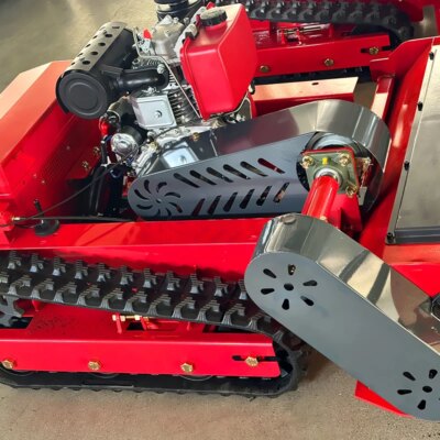 Customized 800mm 1000mm 1200mm Factory Cheap Grass Cutter Robot Crawler Remote Control Flial MowerWith CE EPA Certificate - Image 4