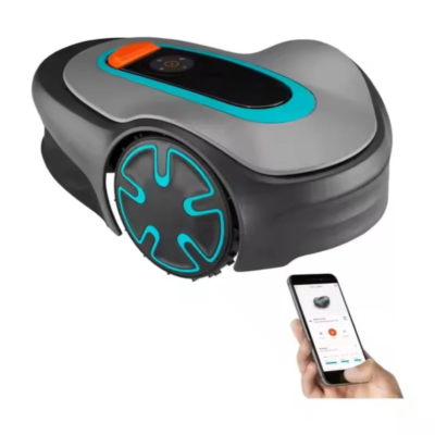 Automatic Robotic Lawn Mower Smart Robotic Home Garden Lawn Mowers App-Controlled Custom Route Mowing Electric Robot for Garden