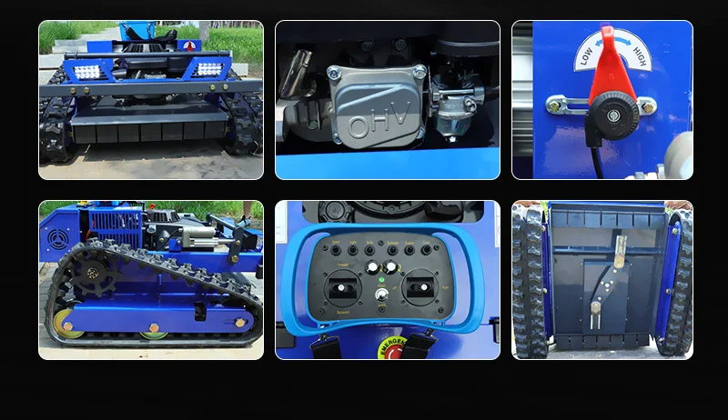 Customized professional intelligent remote-controlled high-efficiency lawn mowing robot, lawn mower