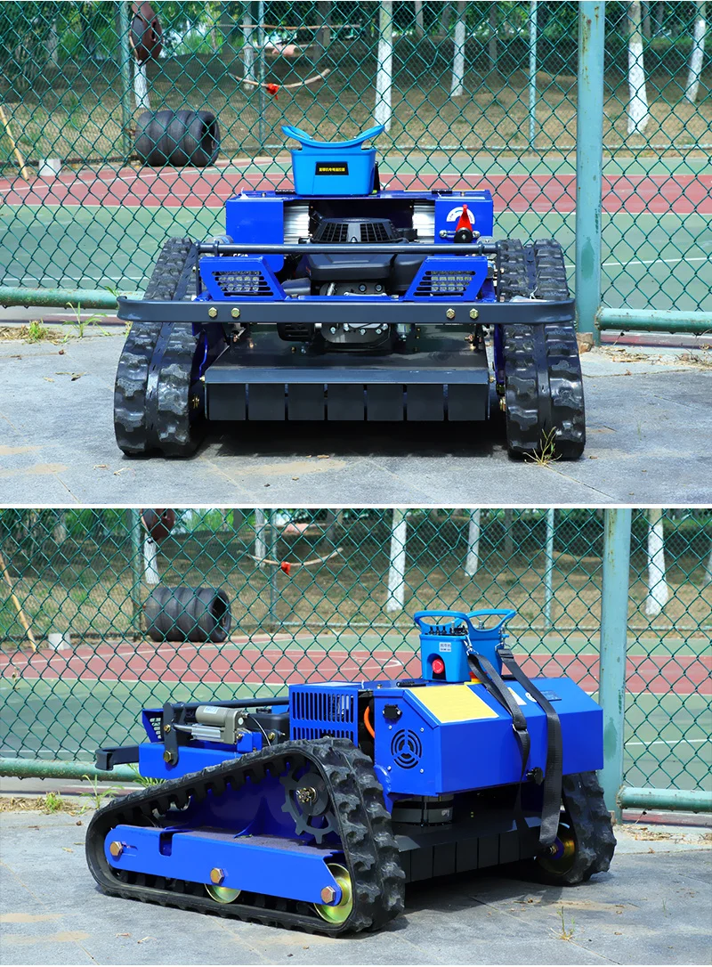 Customized professional intelligent remote-controlled high-efficiency lawn mowing robot, lawn mower