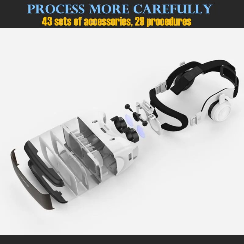 Original VR Virtual Reality VR Glasses Vrgame Google Cardboard Box Headset Helmet Watch 3D Videos for Smartphone,Wireless Rocker