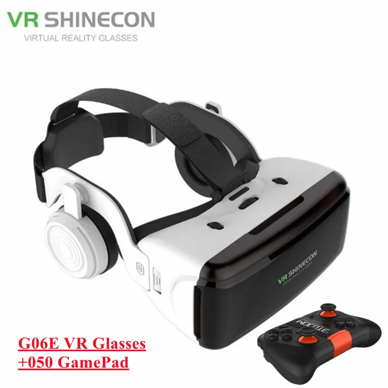 Original VR Virtual Reality VR Glasses Vrgame Google Cardboard Box Headset Helmet Watch 3D Videos for Smartphone,Wireless Rocker