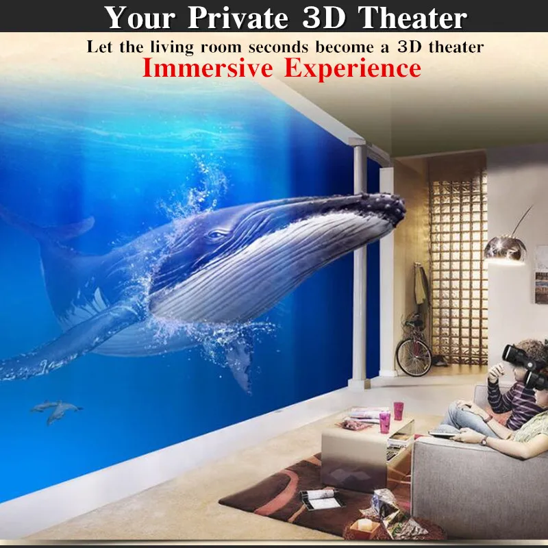 Blu-Ray Virtual Reality Glasses Stereo HD IMAX 3D Glasses Google Cardboard Box VR Headset Helmet for Phone,Support Game Joystick