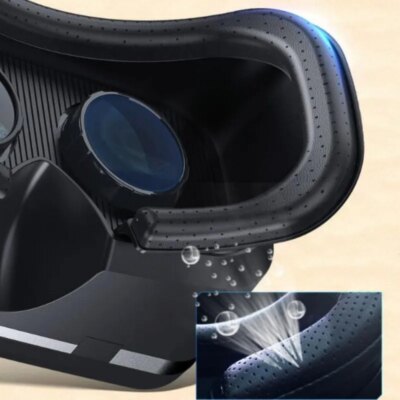 Blu-Ray Virtual Reality Glasses Stereo HD IMAX 3D Glasses Google Cardboard Box VR Headset Helmet for Phone,Support Game Joystick - Image 2