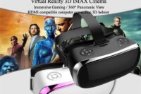 All-in-One VR Glasses Virtual Reality IMAX Cinema Headset Helmet 360° Full View Immersive Gaming Android PC Wireless 3D Glasses