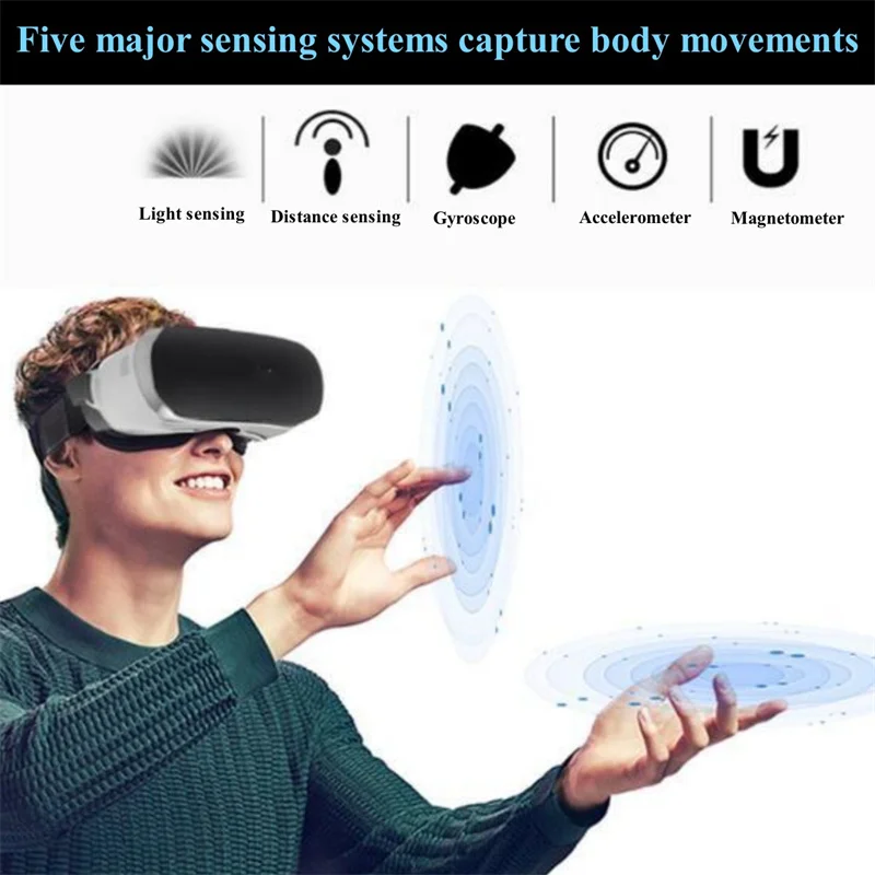 All-in-One VR Glasses Virtual Reality IMAX Cinema Headset Helmet 360° Full View Immersive Gaming Android PC Wireless 3D Glasses All-in-One VR Glasses Virtual Reality IMAX Cinema Headset Helmet 360° Full View Immersive Gaming Android PC Wireless 3D Glasses