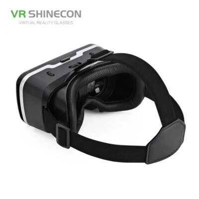 Shinecon VR Glasses 3D Virtual Reality Headset Devices Viar Helmet Goggle Lenses Smart For Phone Cell Smartphone Game Mobile Set - Image 6