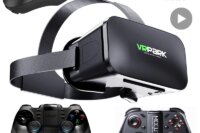VR Glasses 3D Virtual Reality Headset Helmet For Phone Lenses Goggles Devices Viar Smart Smartphones Cell Game Viewer Mobile Set