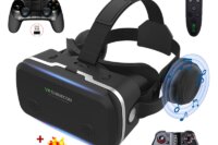 Virtual Reality VR Glasses 3D Headset Devices Viar Helmet Goggles Lenses Smart For Smartphones Phone Mobile Realidade Headphone