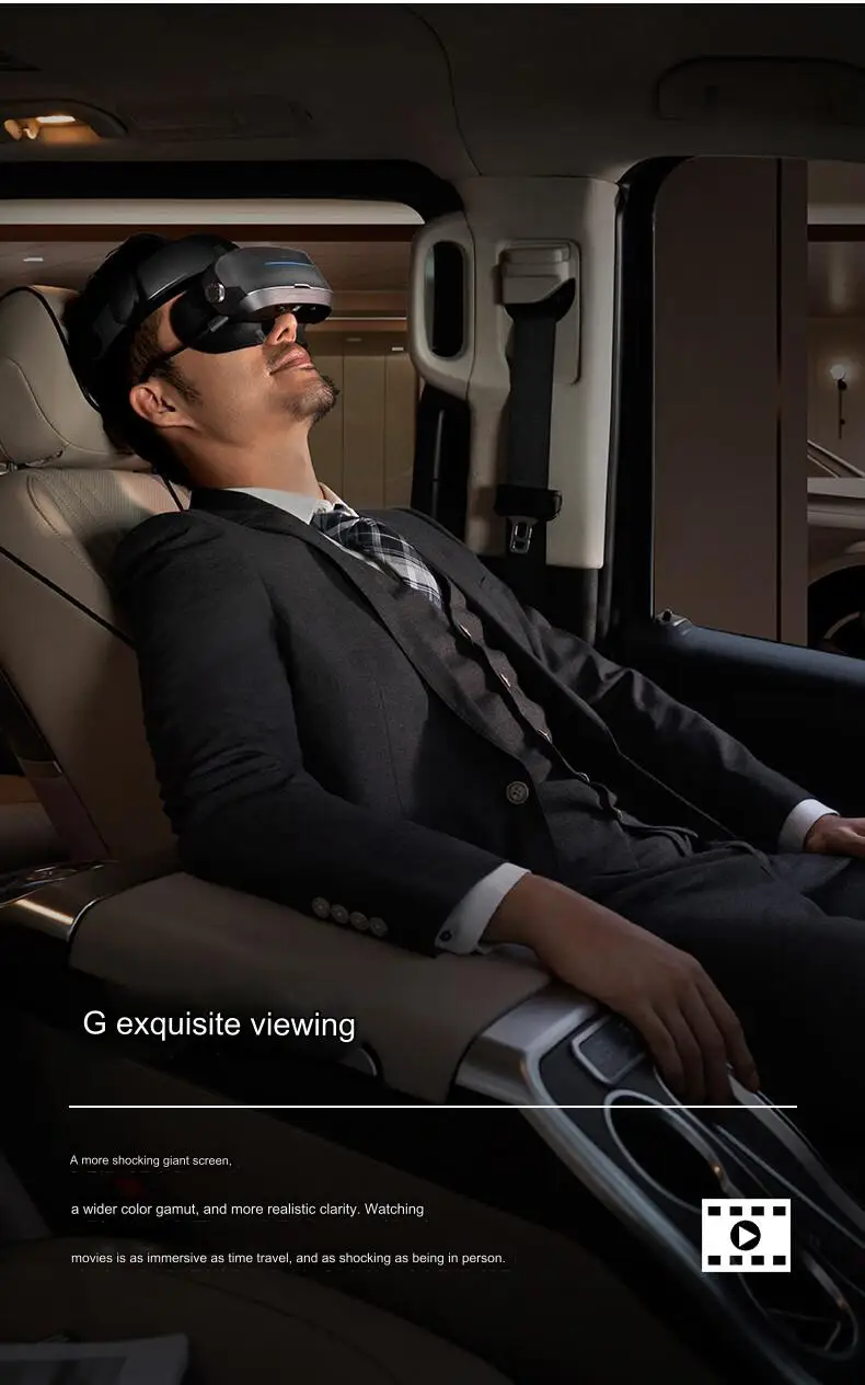 GOOVIS G3 MAX Headsets 3D Giant Screen Display 5K Non -VR AR Glasses Support Myopia Adjustment Suit For PC Smart Phone And Xbox