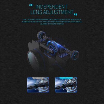 VR Shinecon Casque 3D Helmet Headset Virtual Reality Glasses For iPhone Android Smart Phone Smartphone Viar Goggles Binoculars - Image 3